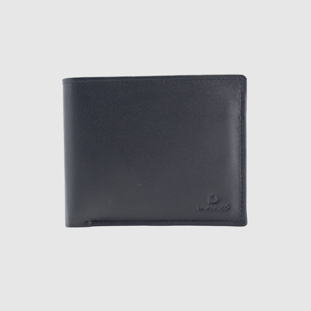Classic Leather Wallet With Card Holder Black